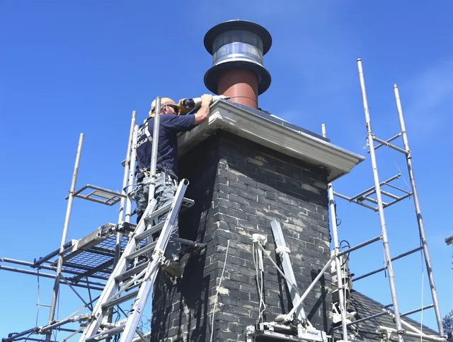Sturdy chimney crown finished by Tega Cay Chimney Sweep in Tega Cay, SC